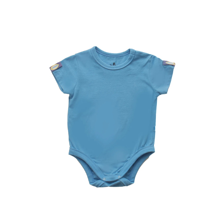 Body Infantil Bebê Menino Estampa Enfim, o verão – Tam. 3 a 18 meses – Indigo